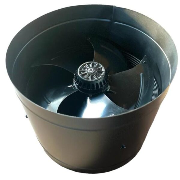 Extractor ducto Acero 16 pulgadas